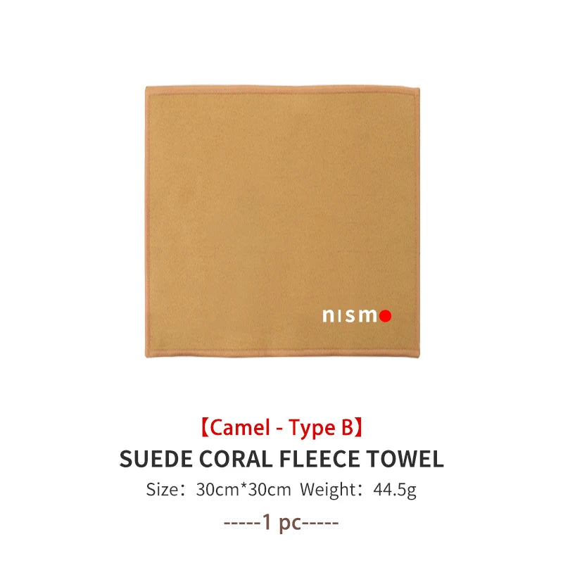 For Nissan Car Washing Towel Cleaning Cloth Quick Drying Windows Wiping Rags Nismo Almera Juke Qashqai Tiida X Note Teana 350Z