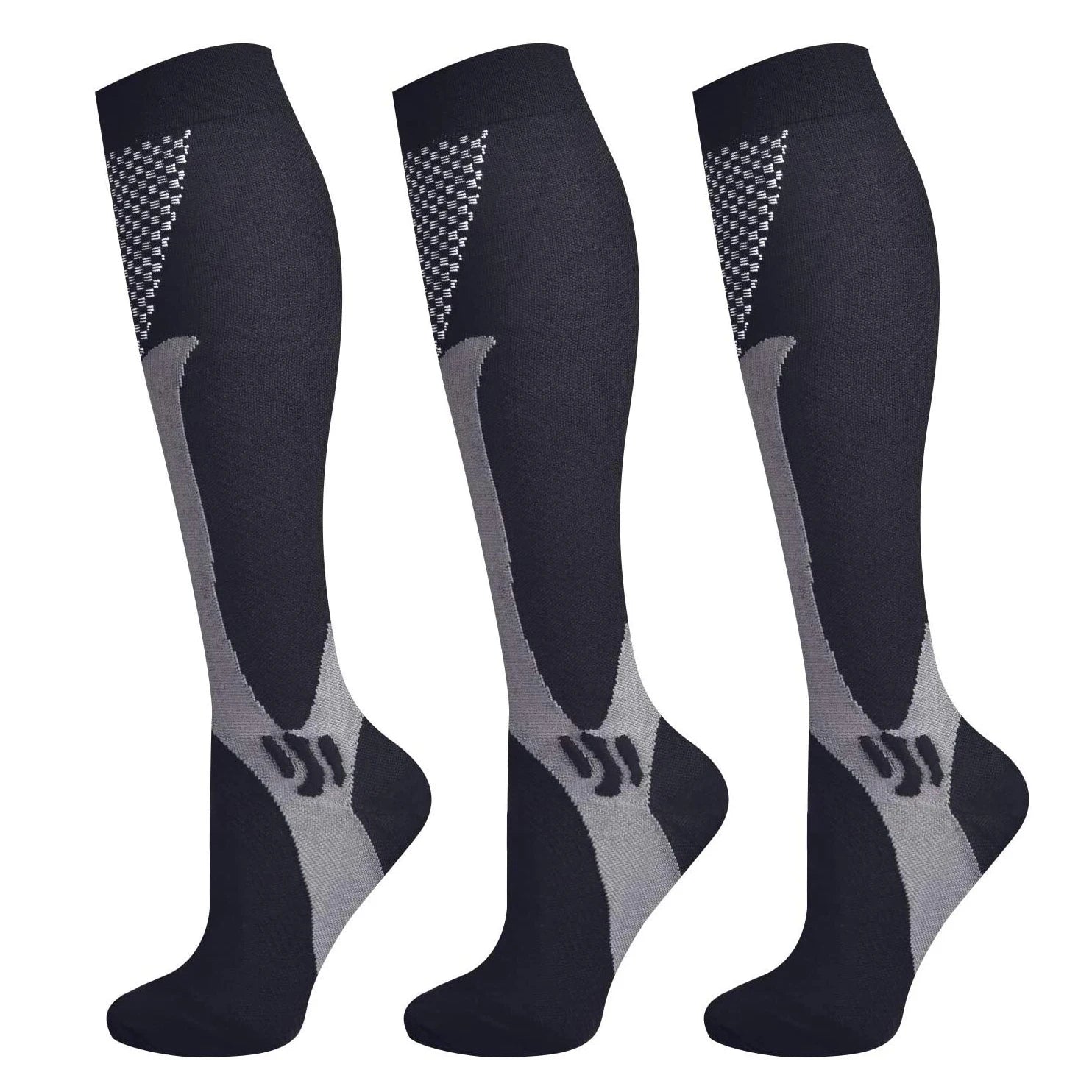 Compression Socks Travelers Socks Football Soccer Thigh Long Tube Unisex Outdoor Sports Nurses Stockings For Men Women