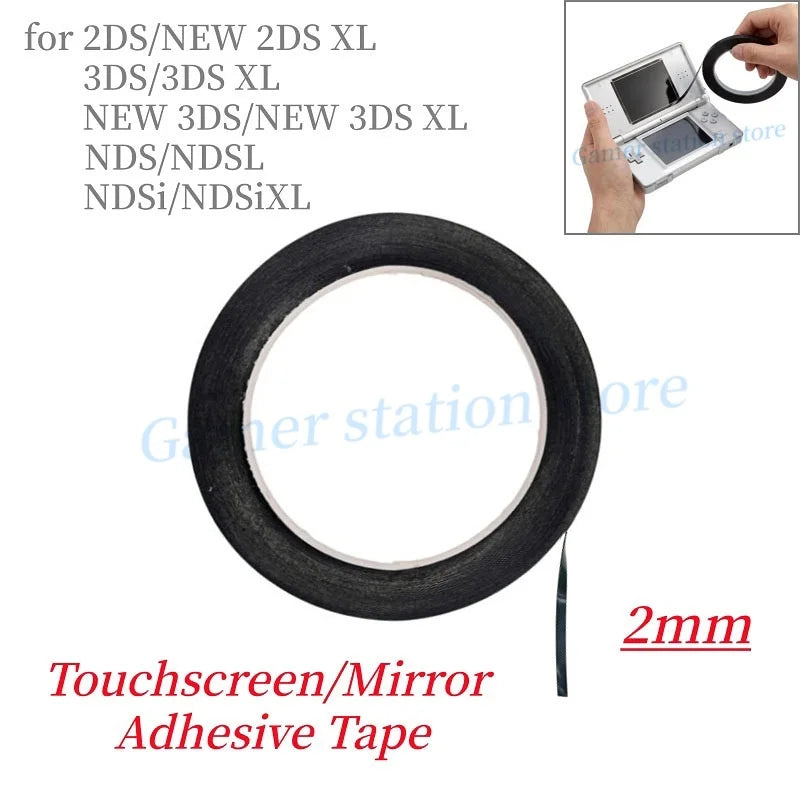 1/5/10PCS Touchscreen/Mirror Repair Adhesive Double-Sided Tape for 2DS/3DS/NEW 3DS XL/NDS/NDSL/NDSi XL Console Strong Adhesion