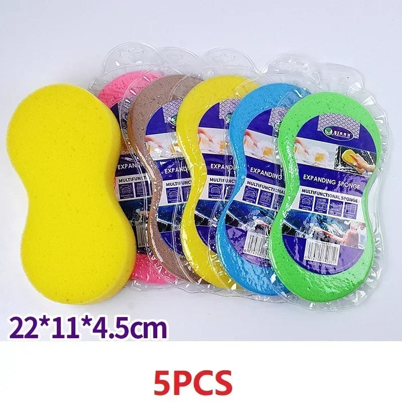 Car Wash Sponge Honeycomb Large Sponges High-density Car Washing Sponge Block Auto Detailing Foam Cleaning Tools Car Accessories