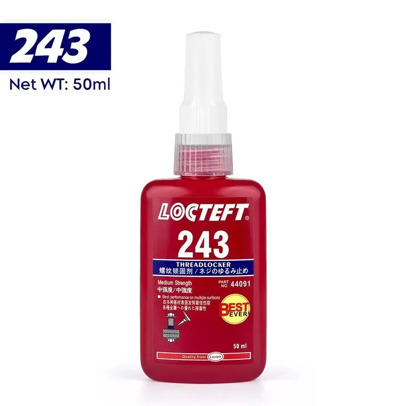 1pc 50ml Threadlocker Screw Glue Quickly Cured Thread Locking Agent Anaerobic Adhesive Corrosion-Resistant Anti-Loosening Glue