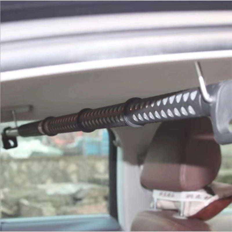 RV Car Hanger On-board Telescopic Clothes Drying Rod for Car Travel Luggage Self Driving Product Clothes Coats Bags Rack