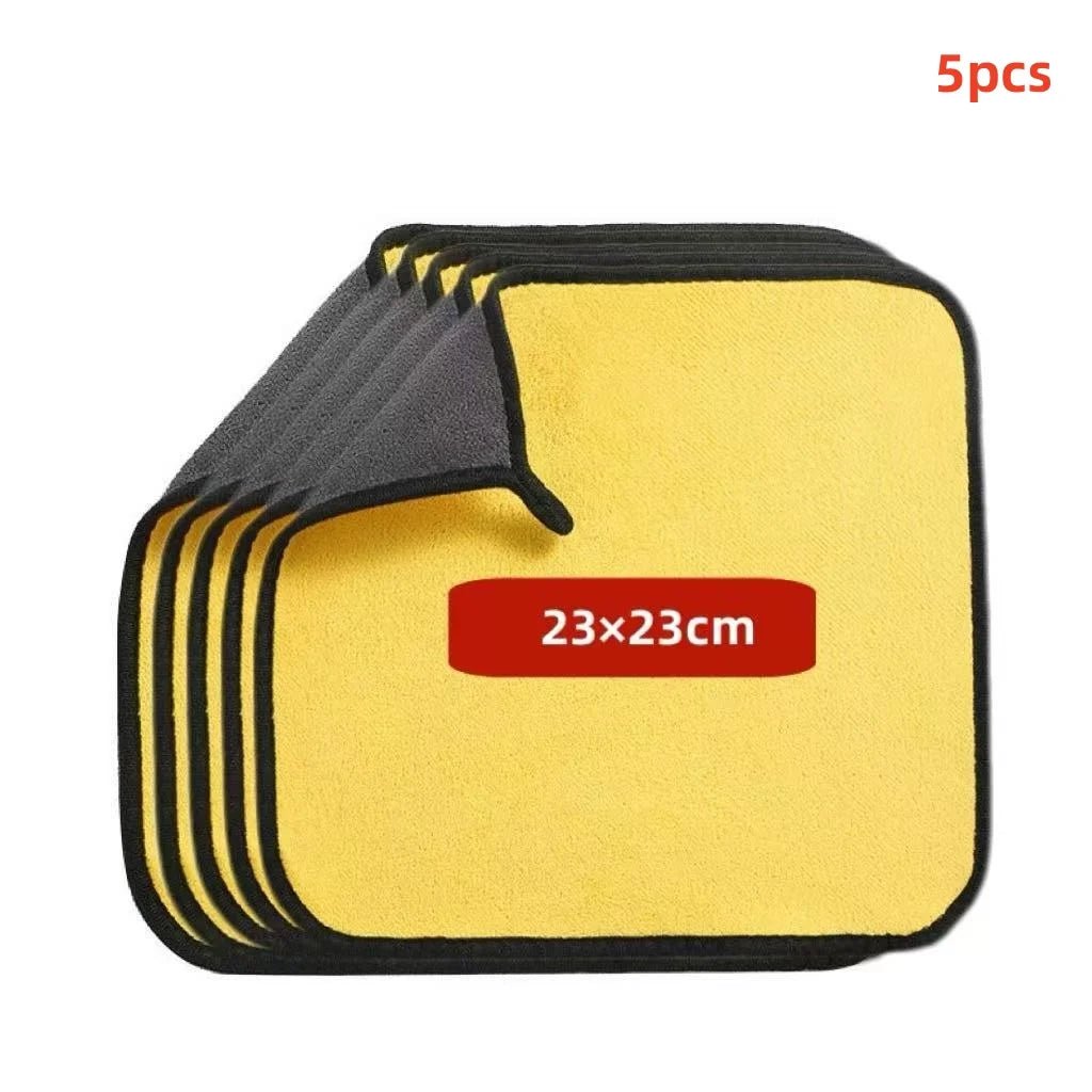 Microfiber Towel Car cleaning towels, car washing and drying cloths Ultra Soft Lint-Free High Absorbency car beauty accessories