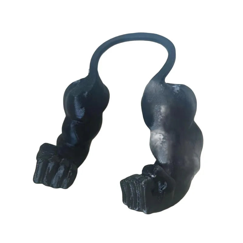 Middle Finger Cat Muscle Arm - 3D Printed Neck Arm Muscle Texture, Fun Pet Accessories, Halloween Cat Accessories