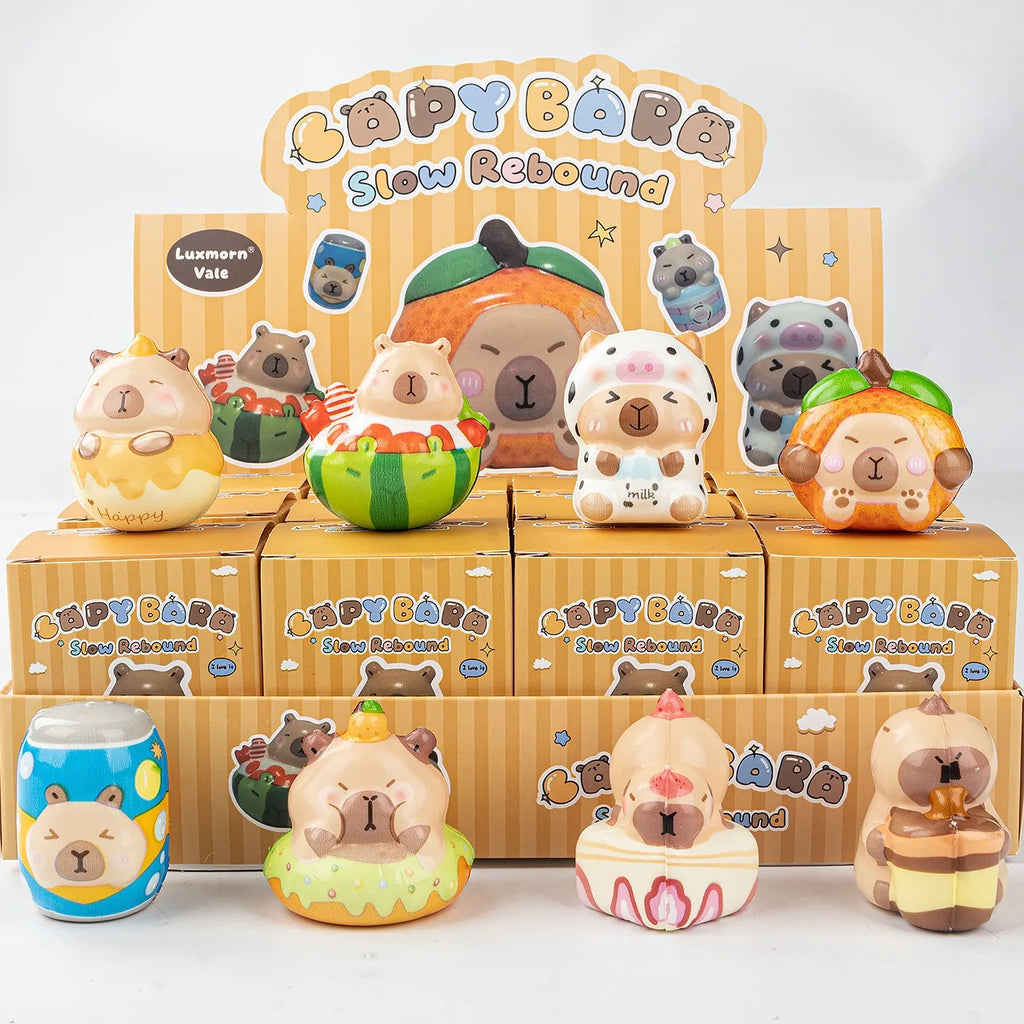 Soft Squishy Slow Rising Food Toy Blind Box Collectible Figures for Kids Stress Relief Gift