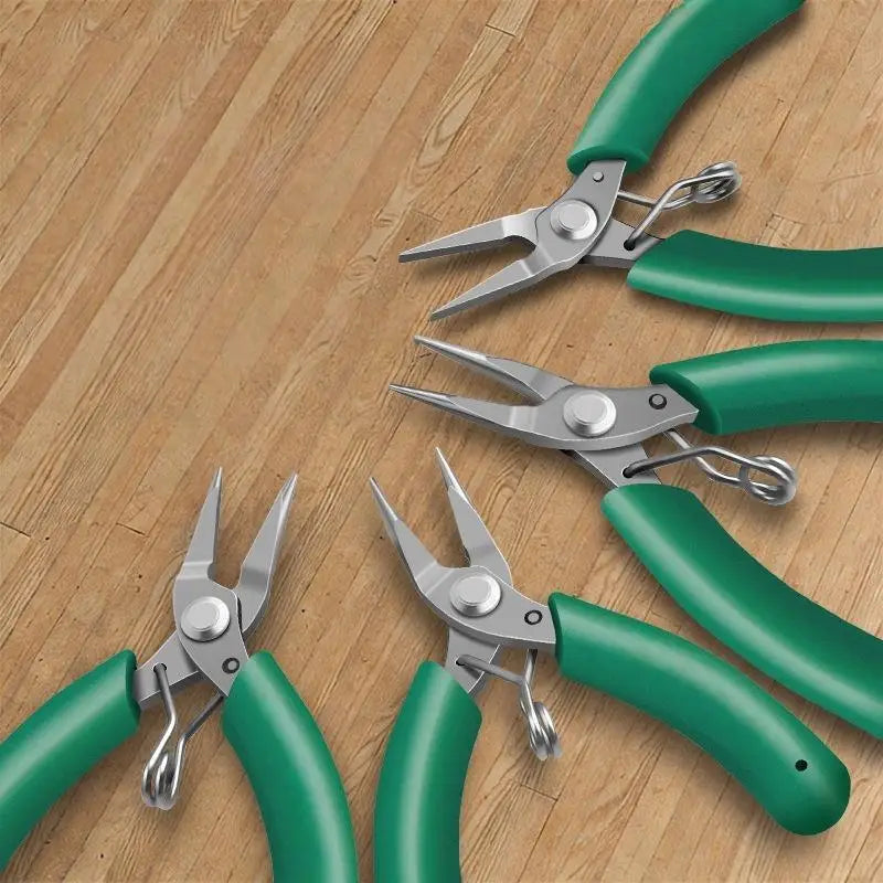 1Pcs Household Industrial Grade Multifunctional DIY Mini Wire Pliers 4.5 Inch Mini Handmade Pliers Electrician Mini Tiger Pliers