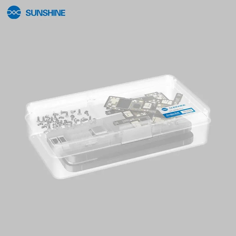 SUNSHINE SS-001A Pro Double-laver Storage Box Thickened High Hardness Small Size Large Capacity Motherboard Screw Storage Tool