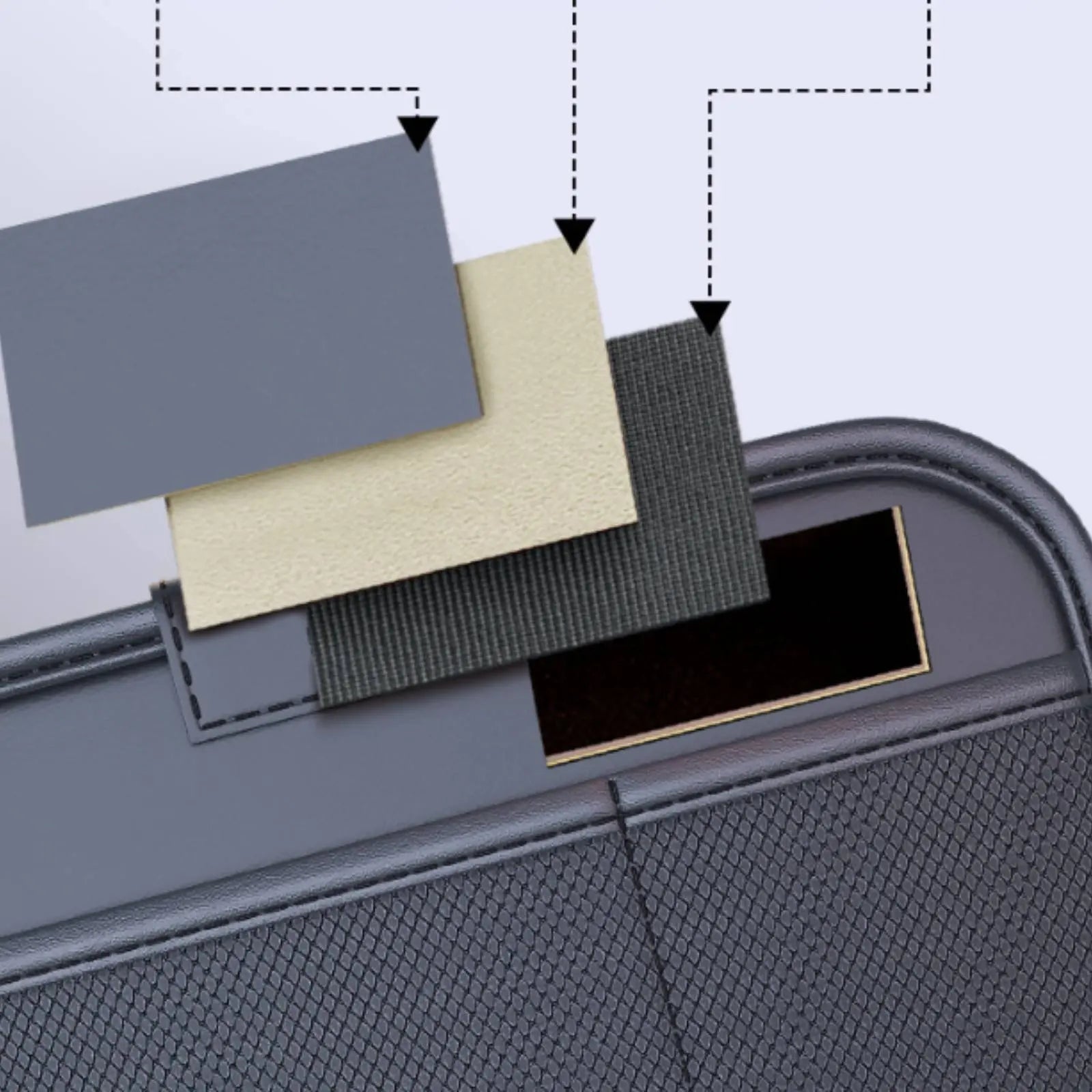 Foldable Car Tray Table Long-Lasting Backseat Tray Table Foldable Car Desk Space Saving Sturdy for Travel