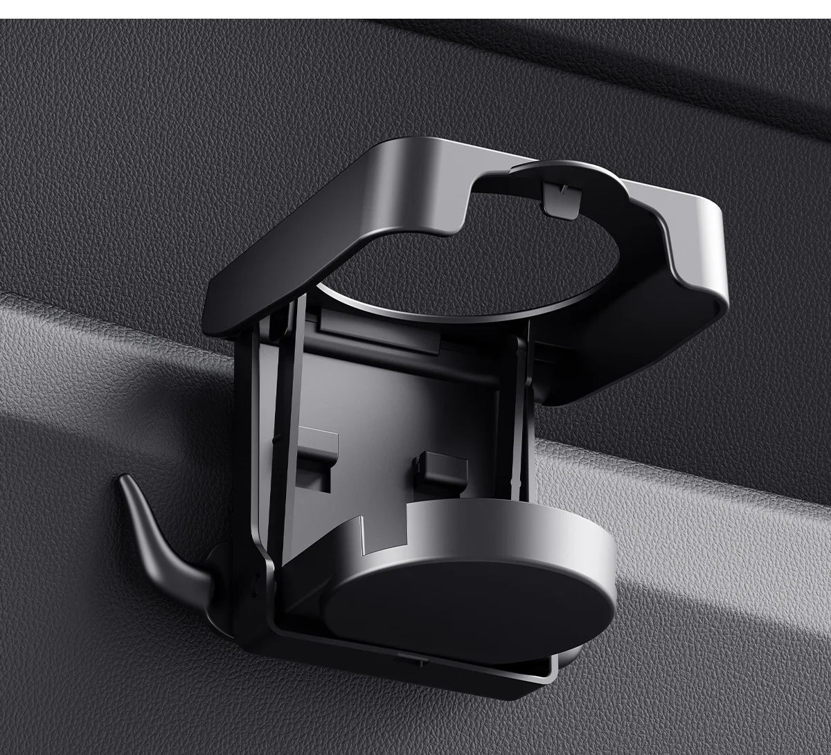 Universal Foldable Car Door Cup Holder Drink Bottle Holder Vehicle Side Door Mounted Beverage Storage Rack Auto Interior Accesso
