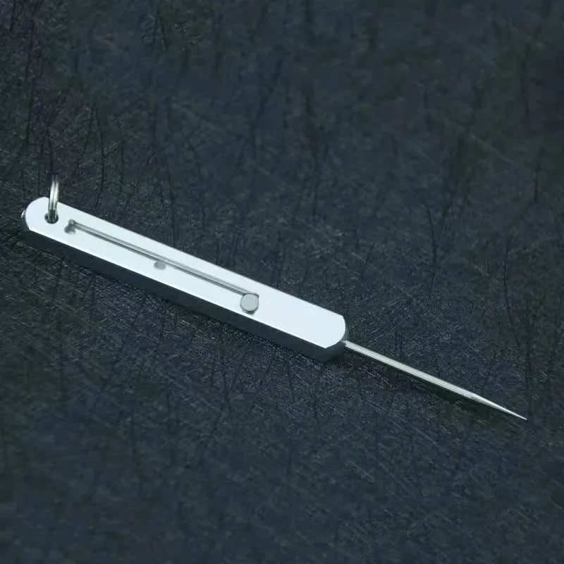 Portable Titanium Toothpicks Pocket Toothpick Metal Toothpick Holder Outdoor Picnic Camping Convenient High Quality Toothpick