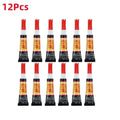 3/12 Epoxy Resin Pcs Super Glue Liquids Tube 502 Quick Repair Plastic Metal  Nail Shoe Superglue Strong Adhesive Uv Sealers