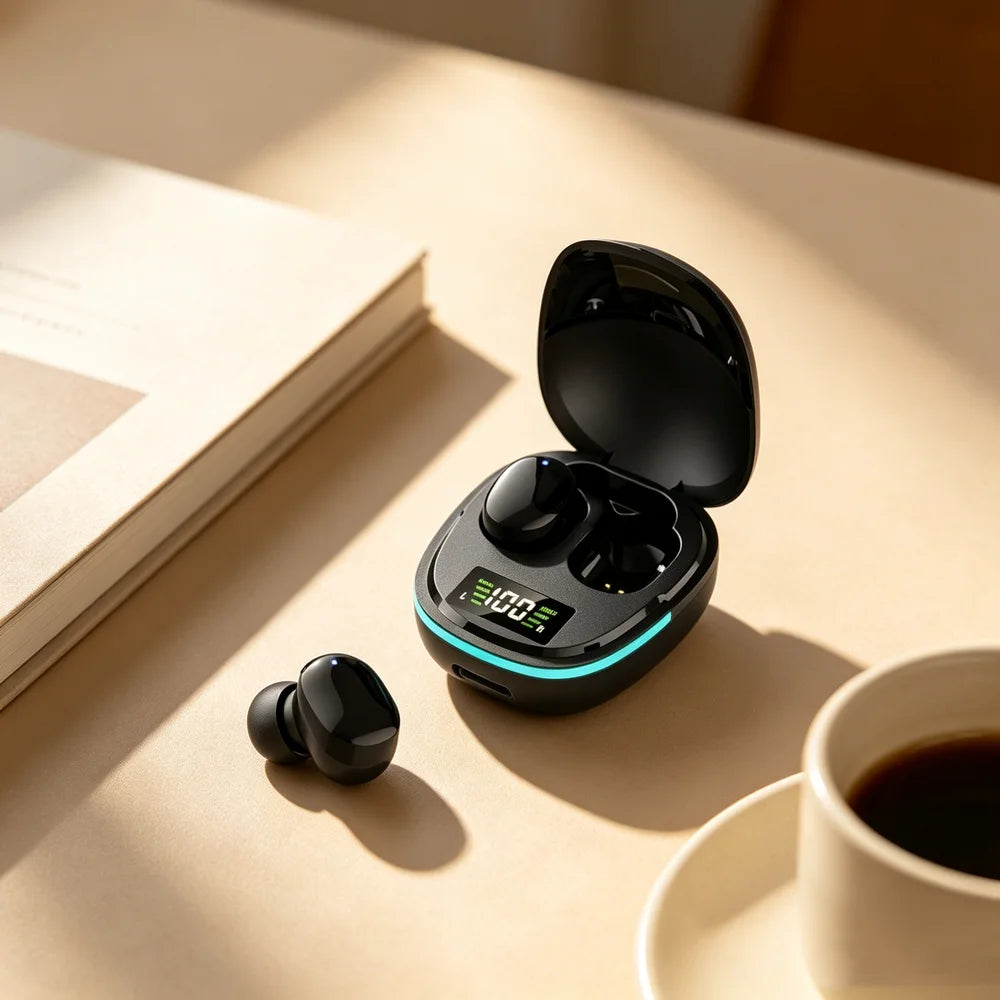 Original TWS Headphones Bluetooth Wireless Earbuds Sports Stereo Noise Canceling Headphone Microphone ﻿