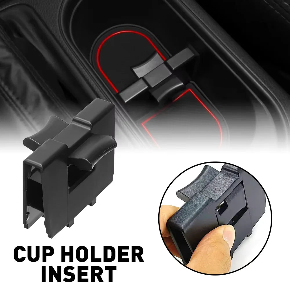 1/2PCS Cup Holder For Subaru Legacy Forester Outback Cup Holder Partition Insertion Divider Armrest Box Cup Holder Car Accessory