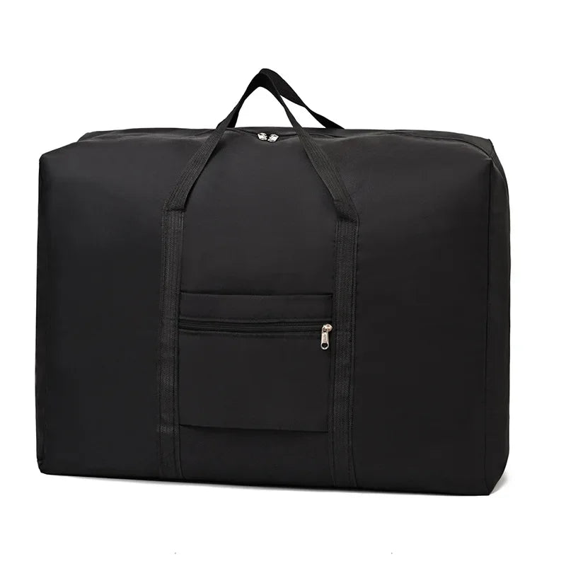 Oxford Cloth Travel Bag Wear Resistant Storage Duffle Bag Student Luggage Moving Hand Bag For Outdoor Trip House Moving