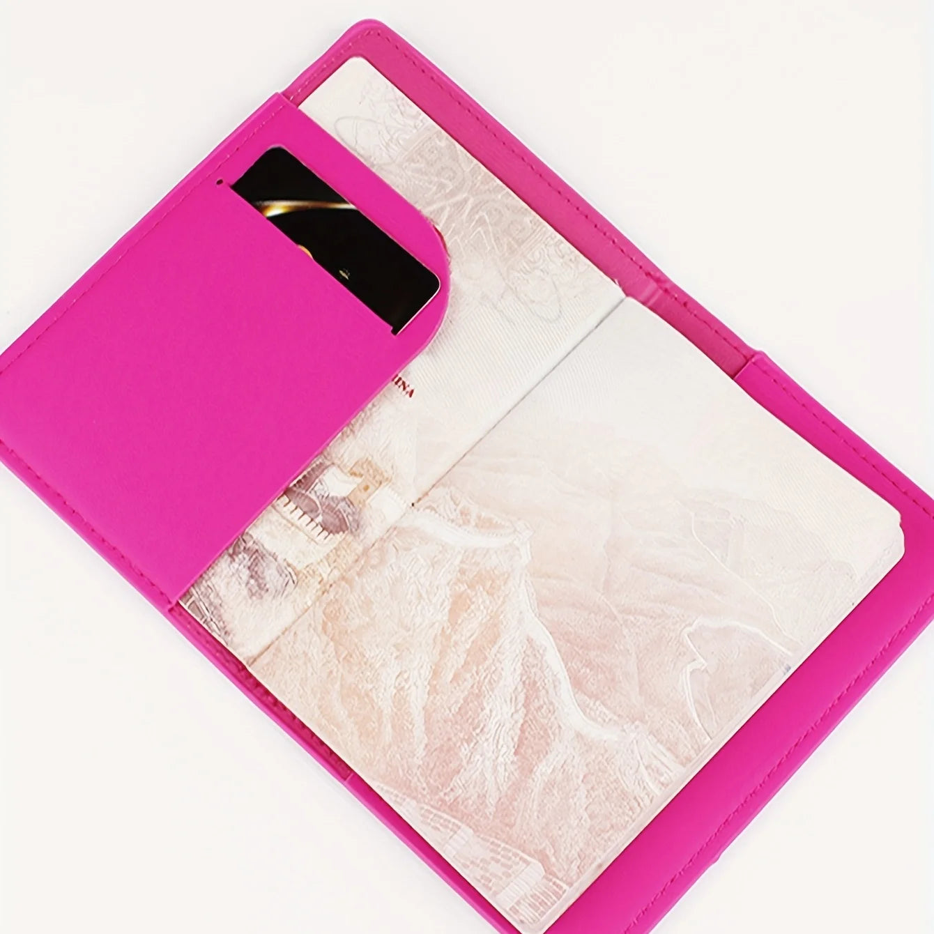 Passport Holder for Travel Essentials Passport Cover Wallet Card Case for Women and Men