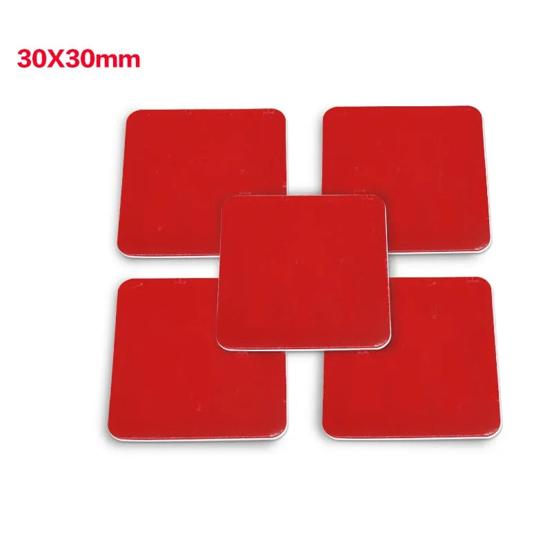 10/20/50pcs Transparent Acrylic Double-Sided Adhesive Tape Strong Adhesive Patch Waterproof No Trace High Temperature Resistance