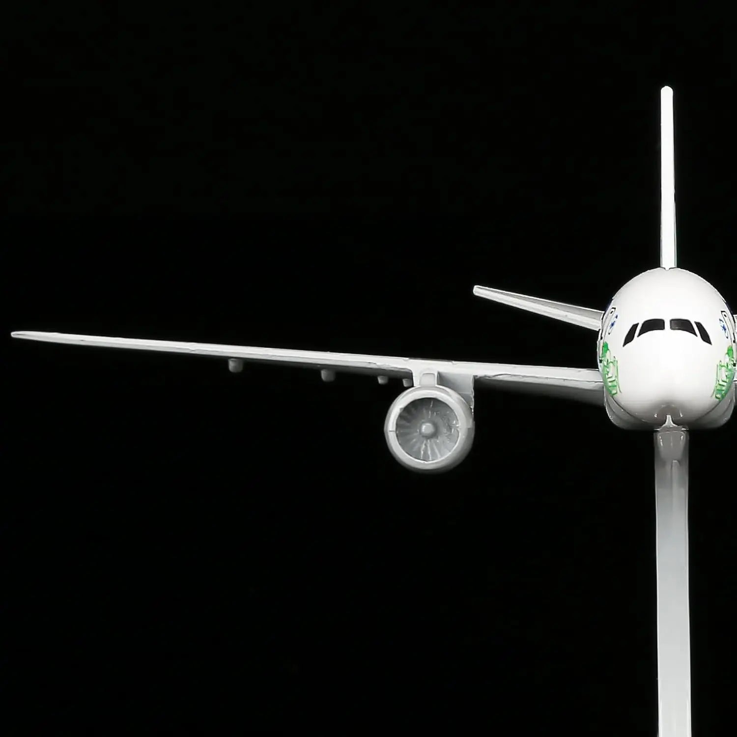 16cm Toy Airplane Model Aeromexico B787 Diecast Metal Airplane Model Kits with Stand for Collections and Displays or Boys Gift