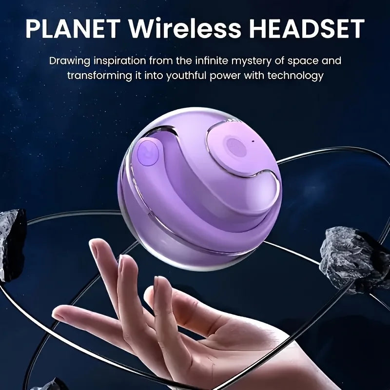 Wireless Bluetooth AI Real-time Language Translation Earphones 144 Languages Ear Hanging Headphone Translator For Business 2026