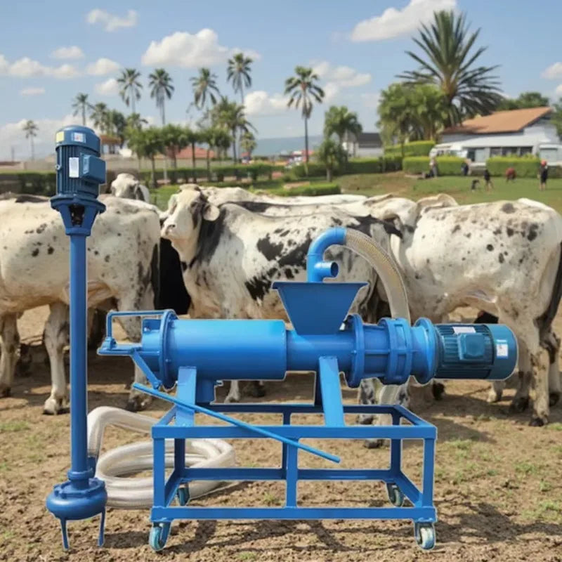 Customized Dung Drying Machine Chicken Dung Manure Dewatering Vertical Manure Dewatering Machine