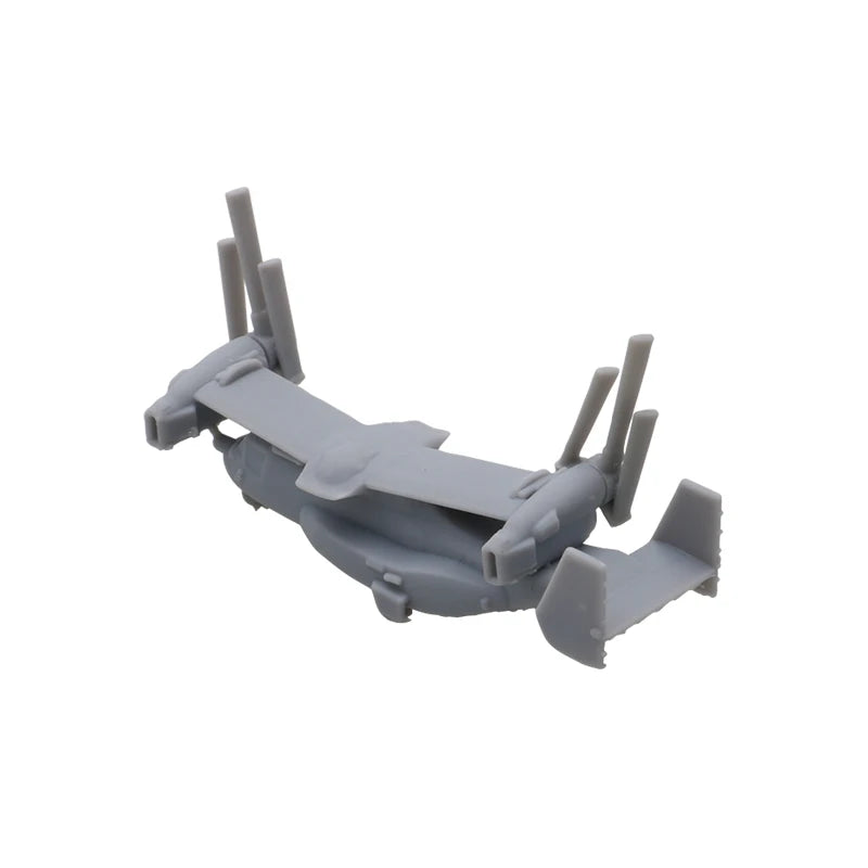 5PCS 1/2000 700 400 350 Scale V-22 Osprey Medium-size Transport Helicopter Folded Wing Military Plane Model Ornaments for Study