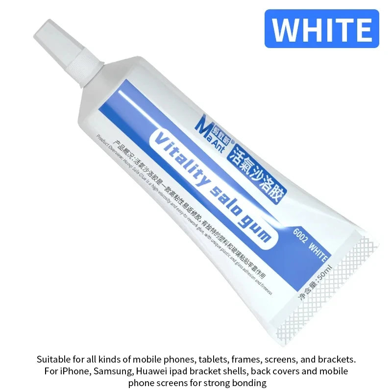 MaAnt 50ML 6002 Glue Multi Purpose Adhesive Repair Tool For Iphone Ipad Samsung Cell Phone Back Cover LCD Touch Screen Glue