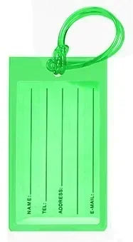 1pcs PCS Luggage Tag Boarding  PVC Baggage Tags Travel Accessory Women Men Suitcase ID Address Name Holder Bag Label