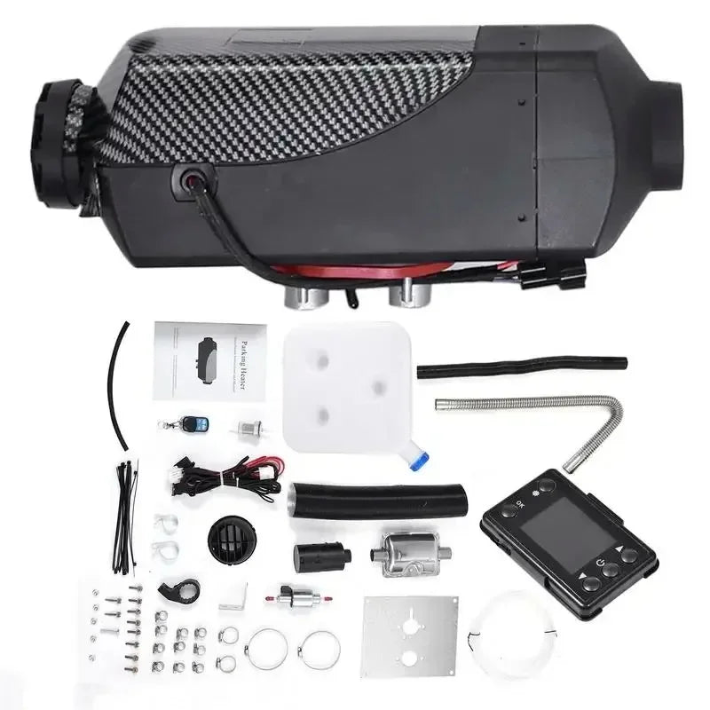 Car Air Heater 5KW 12V/24V Ignition Copper Heater Integrated Auxiliary Diesel Heater Auto Parking Fuel Heater for Websato