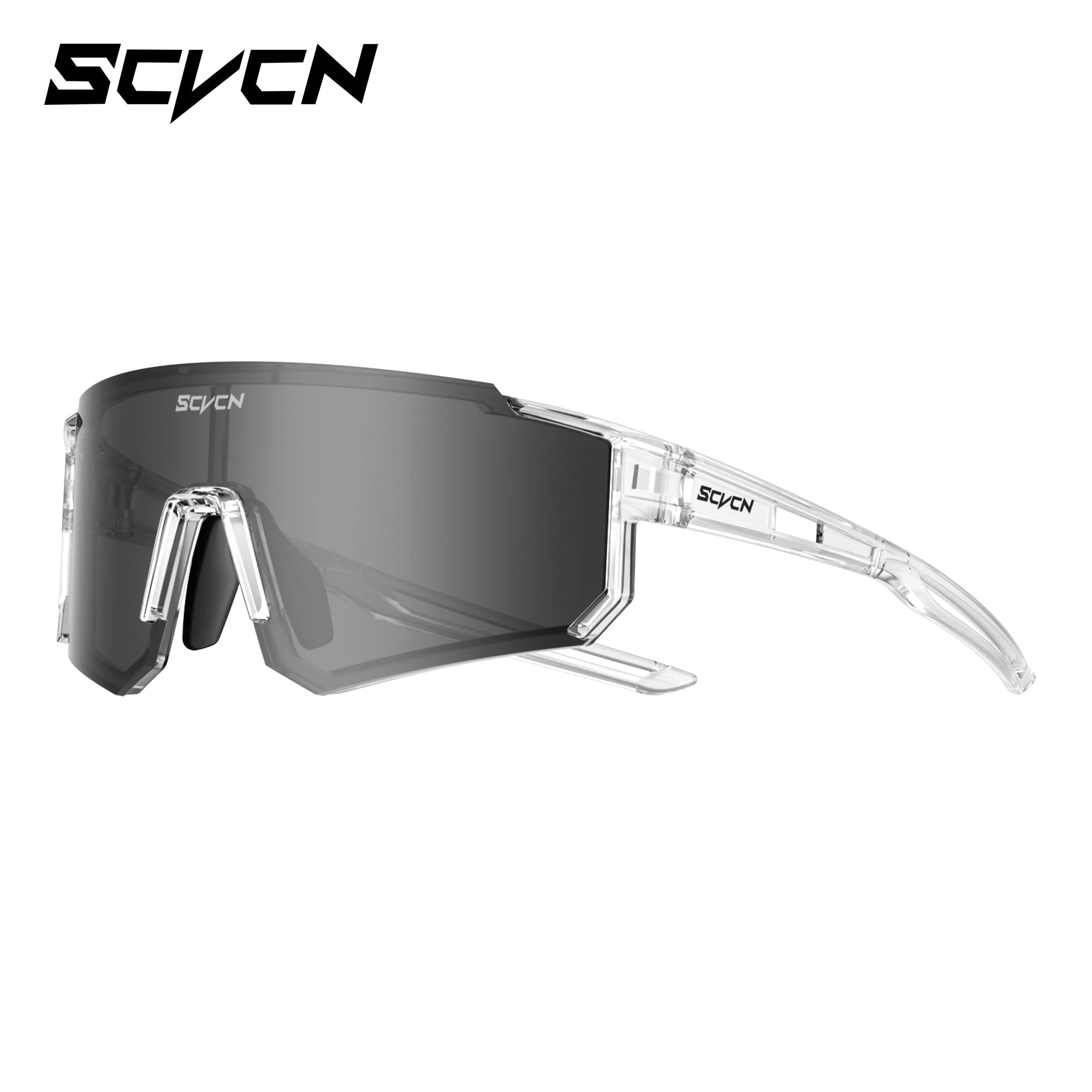 SCVCN UV400 Mountaineering Cycling Protective Glasses Running Sunglasses Stylish Hiking Driving Glasses MTB Sports Sunglasses