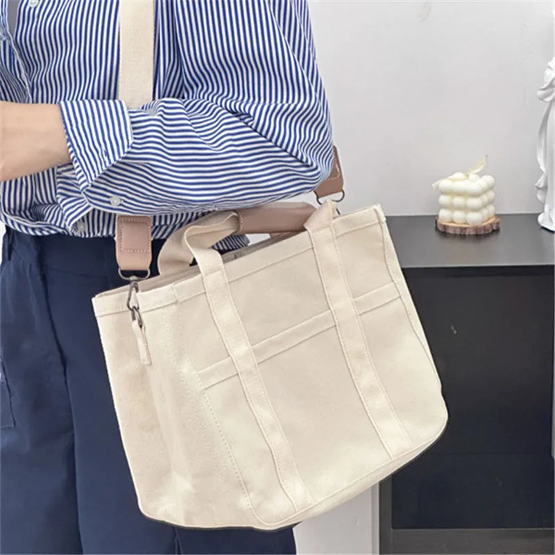 Fashion Multi Versatile Maternity Bag with Leather Top Handle Detachable Wide Crossbody Bags, Large Capacity Diaper Bag for Moms