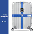 Anti-theft Luggage Buckle Cross Strap Password Adjustable Bundling Packing Baggage Belt Suitcase Trunk Belts Bag Accessories