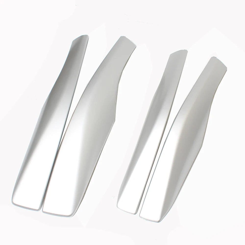 4PCS Silver Roof Rack Rail End Protective Shell Cover Trim For Lexus RX RX350 2010-2015 Car Roof Rack Rail End Cover Shell