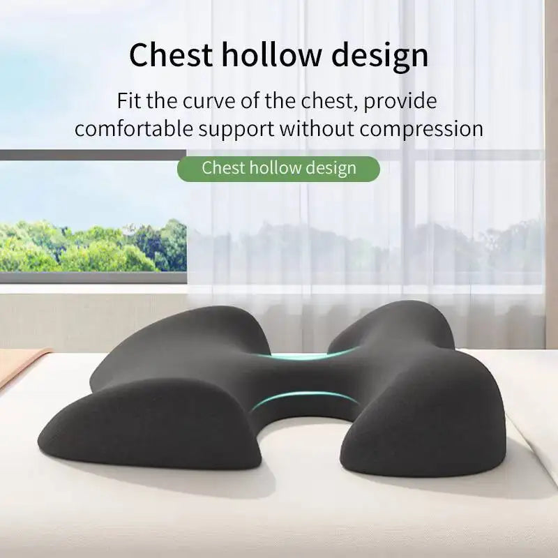Salon Lying Beauty Special Massage Chest Cushion Memory Foam Bed Pillow Massage Pillow Dedicated Breast Detachable Washable