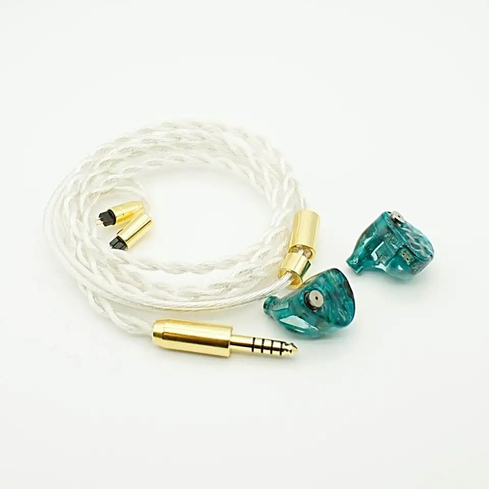 Tansio Mirai TSMR X 10th AE 2DD + 4BA +1 Custom Film Retarding Driver Hybrid with Tuning Switches Audiophile IEM In-Ear Earphone