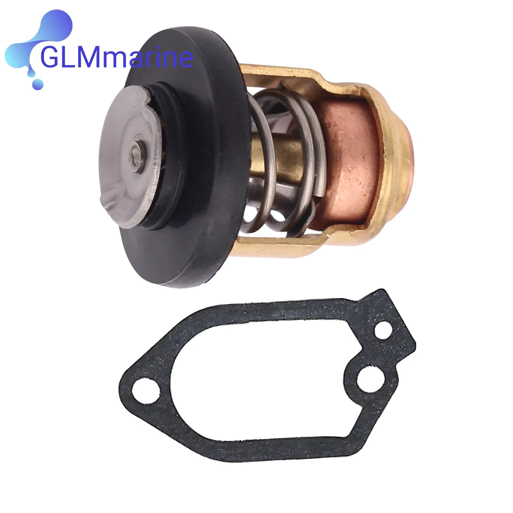 Thermostat with Gasket for Yamaha Outboard 6E5-12411-10 688-12411-10 61A-12414-A0