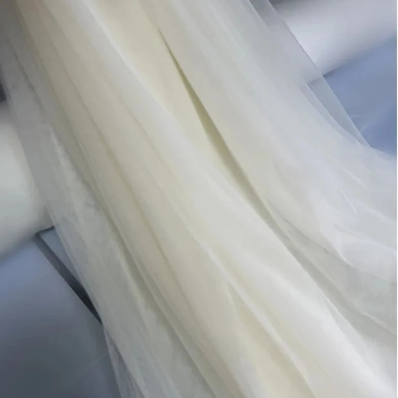 Burnt Orange Soft Tulle Fabric - Wedding Decor Curtains, Chair Covers, Tutu Skirts & DIY Crafting Mesh Material