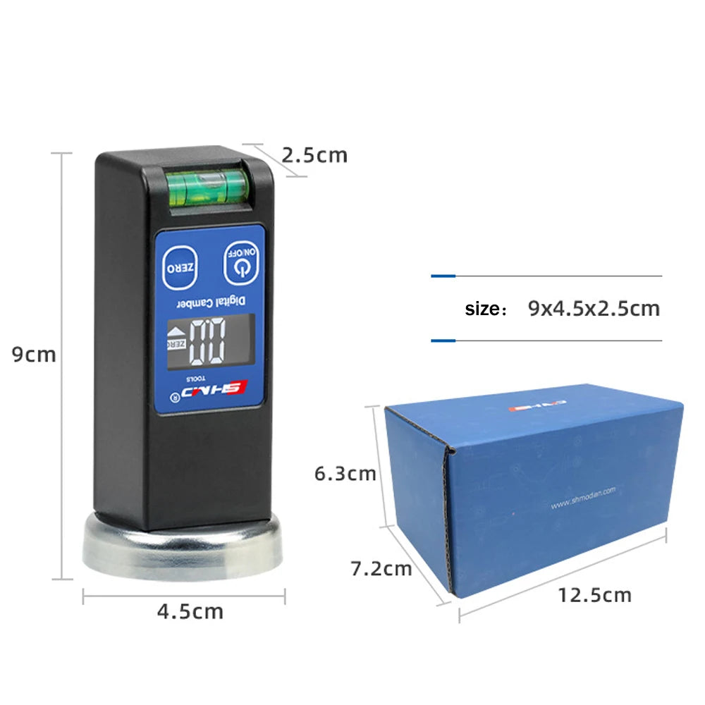 1pc Adjustable Magnetic Wheel Alignment Level Magnetic Level Gauge ft Camber Adjustment Tool Magnet Positioning Tool