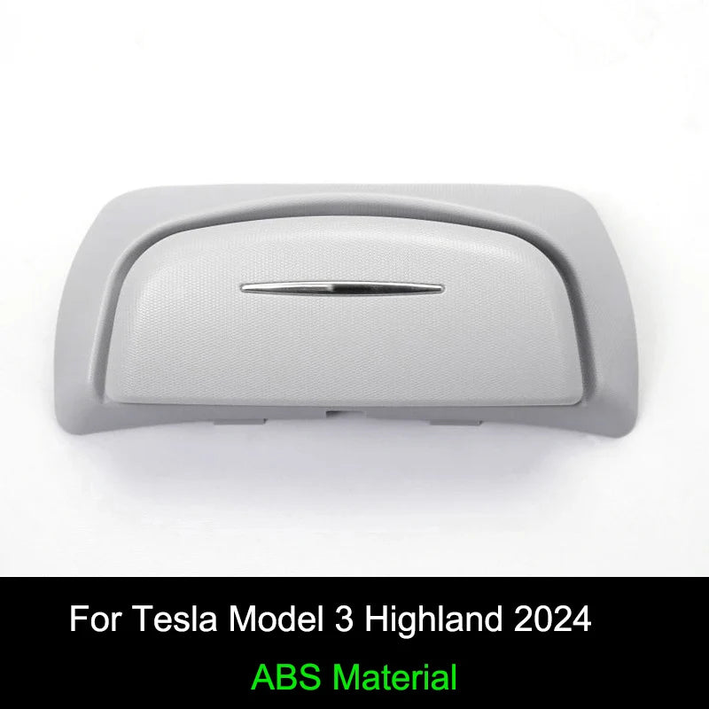 Car Glasses Holder Case Sunglasses Storage Box for Tesla Model 3 Model Y Auto Interior Accessories 2017-2025 Glasses Case