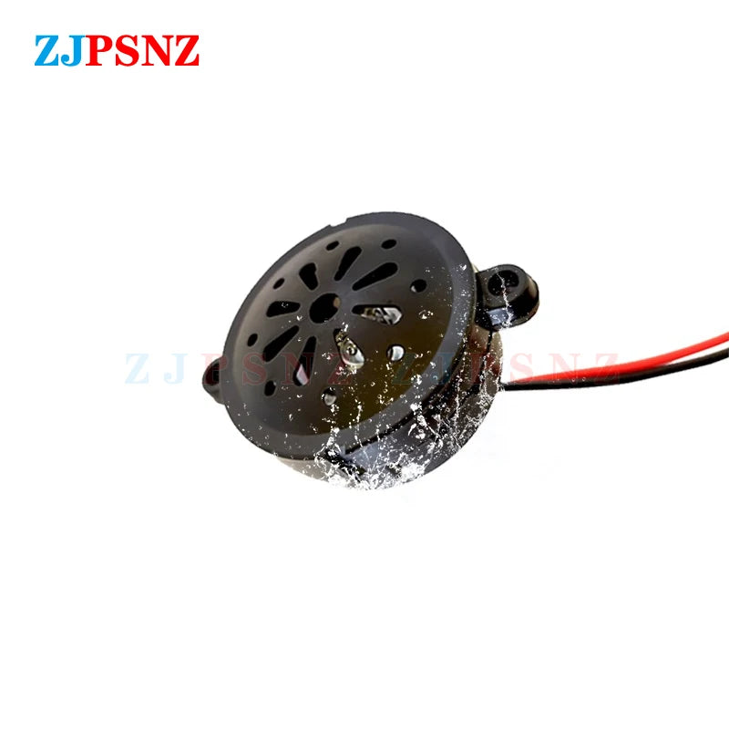 48V-60V 2Wires Ebike Motorcycle Electric Tricycle Accessories Horn Reversing Steering Anti-theft Electronic Horn Universal