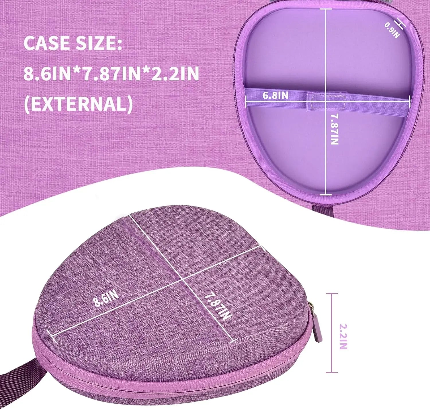 Universal Headphone Case for JLab/for JBL Tune 510BT 720BT 770NC 520BT/ for Sony WH-CH520 WH-CH720N/ for BERIBES (Case only)