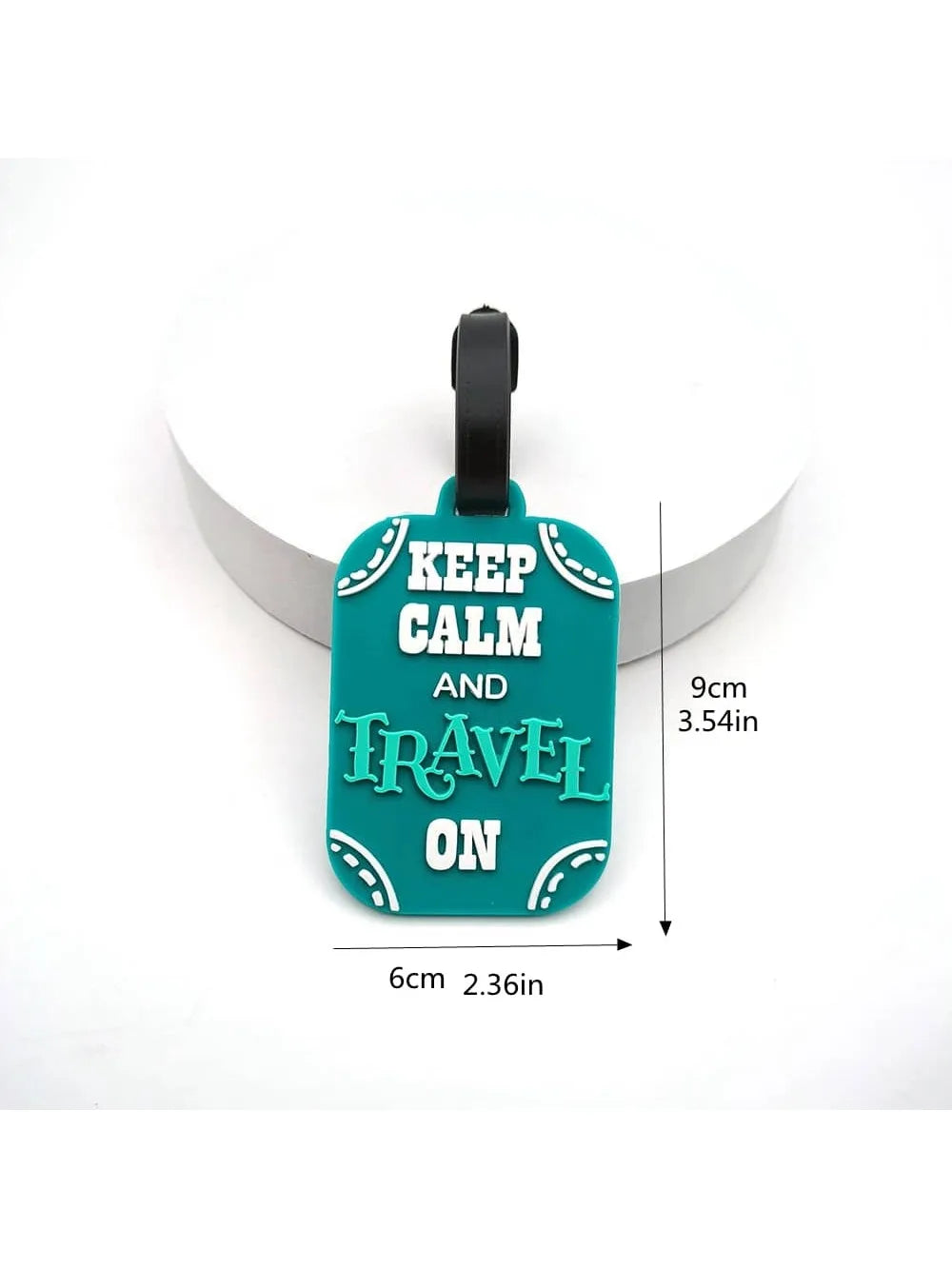 1PCS Cute Luggage Tag Creative Letter Suitcase Silicon Portable Travel  Addres Holder Bag Tags for Luggage Travel essentials