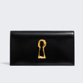 Luxury Keyhole Clutch Women 2026 Trend Fashion Elegant Party Wedding Bridal Purse New Black Faux Leather Gold Chain Shoulder Bag