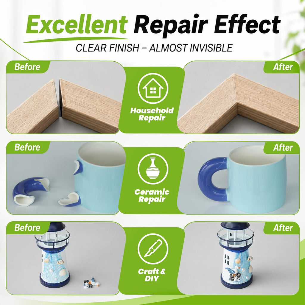 Quick Dry Super Glue 502 Instant Strong Bond Multi‑purpose Clear For Home Industrial Daily Fixing Metal Wood Glass DIY Repair