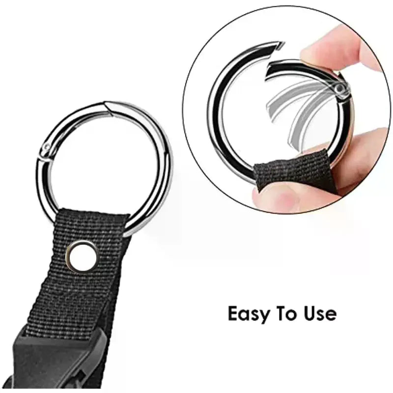 1/2Pcs Travel Luggage Fixed Strap Backpack External Strap Portable Strap With Release Buckle Luggage Strap Belt Jacket Holder