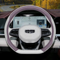 Car Nappa Leather Non-slip Steering Wheel Cover For Geely Emgrand GL GS EV450 Xingyue L S Boyue L Cool Yinhe L7 Xingyao 8 Binrui
