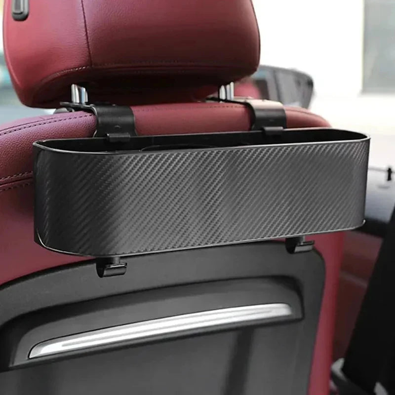 Universal Car Headrest Mount Storage Box Vehicle Back Seat Sundries Holder