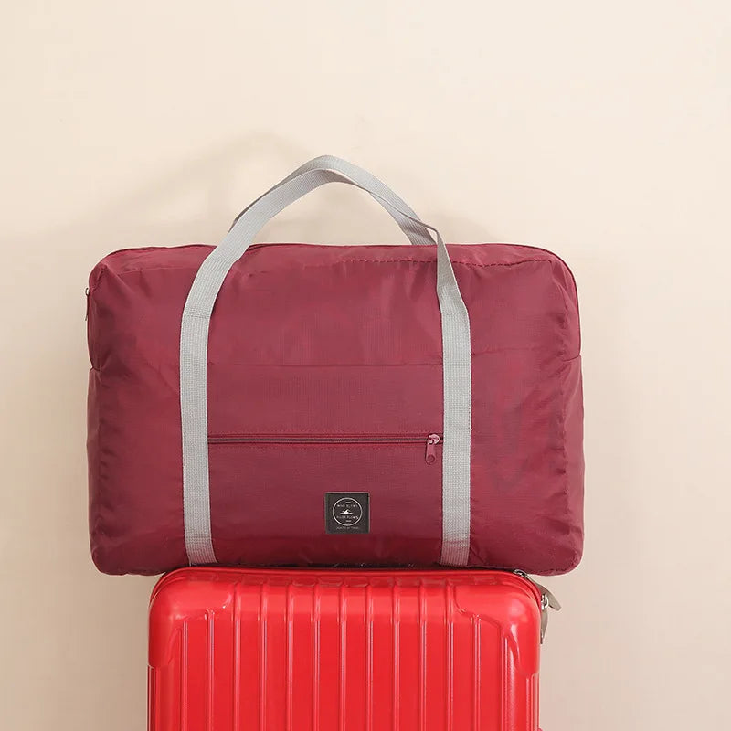 Travel Bag Folding Travel Storage Bag Travel Storage Bags Boarding Luggage Clothes Handbags Picnic Move House Large Handbag