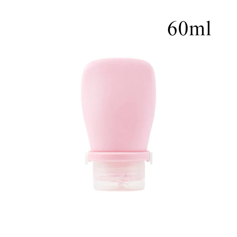 table Silicone Travel Bottle Cosmetic Storage Refillable Lotion Bottle Leakproof Shampoo Container Squeeze Tube Empty Bottle