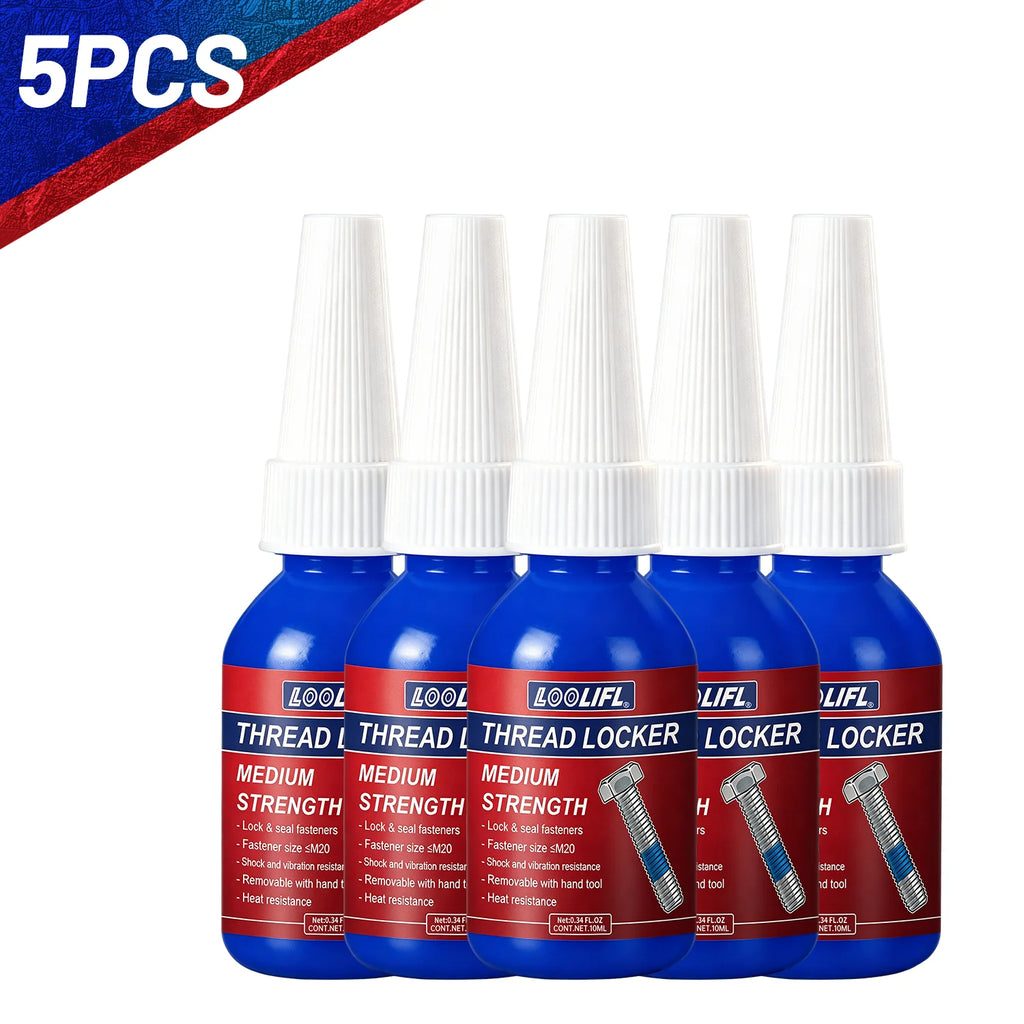 243 50ml Threadlocker Screw Glue Quickly Cured Thread Locking Agent Anaerobic Adhesive Corrosion-Resistant Anti-Loosening Glue