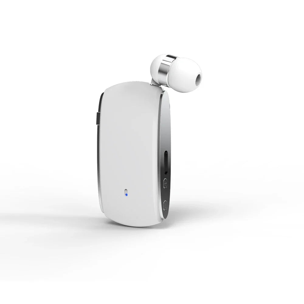 BT5.3 Mini Wireless Earphone In-Ear Headset Earbuds With Removable Wire Clip Hands Free Headphones With Wire Ears In Lotus