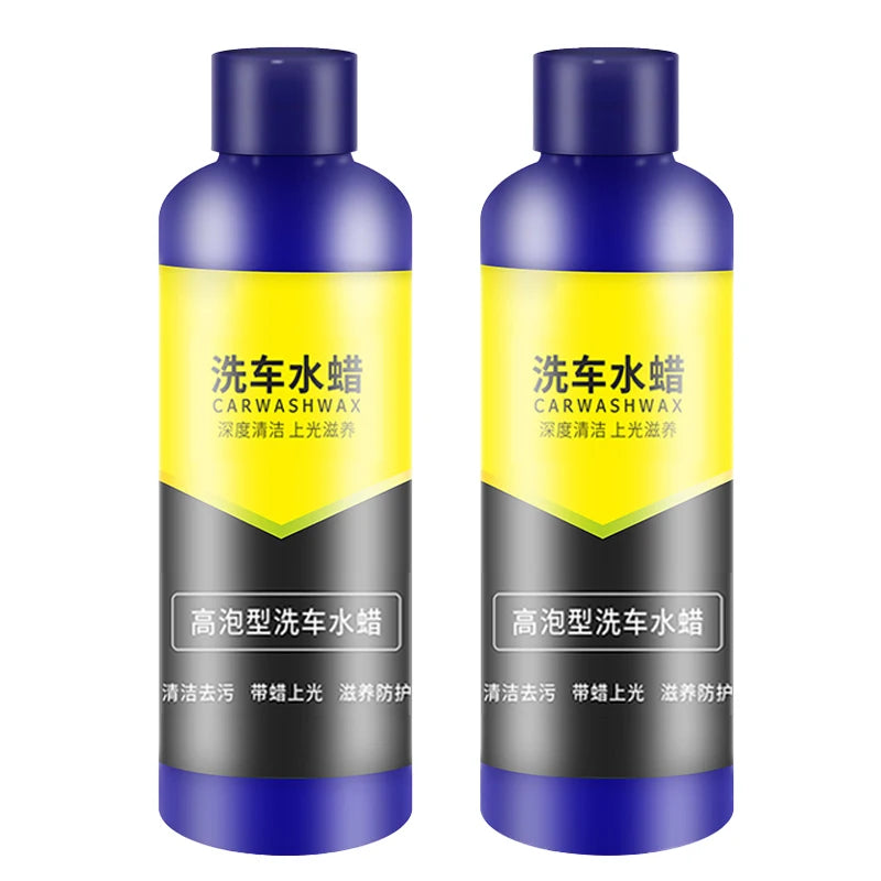 100ml High Foaming Car Wash Liquid Deep Cleaning Car Water Wax Varnish Nourishing Protection for Car Accessories Detailing Care